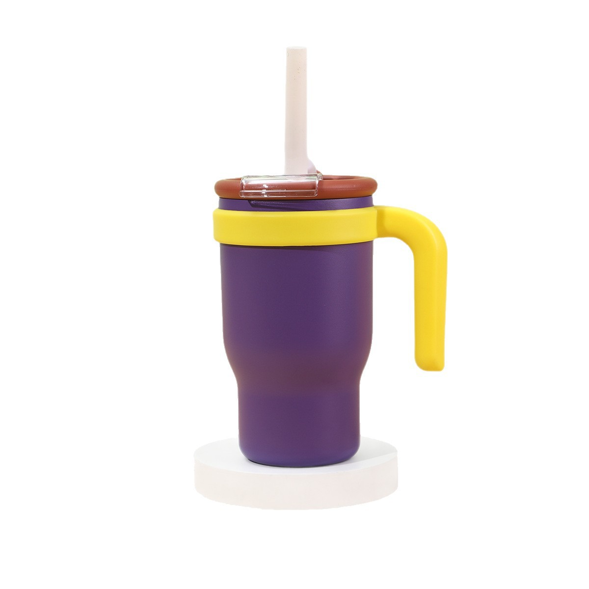 Stainless Steel Straw - 14oz Isolierbecher mit Henkel, Ice King