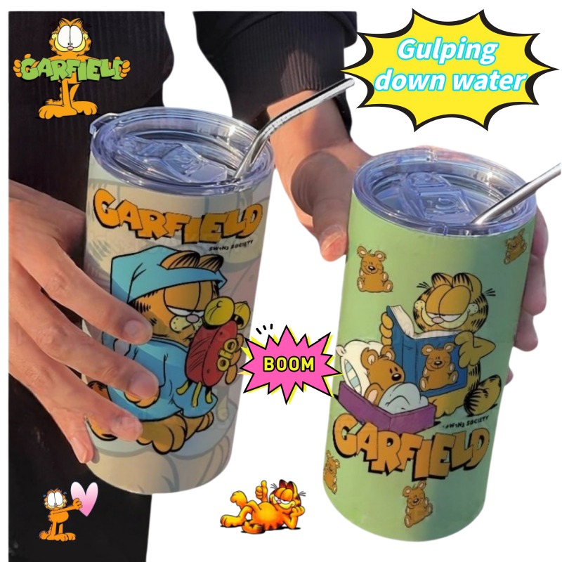 Garfield Kaffeetasse für Paare – Stainless Steel Straw Bewertung und Preis